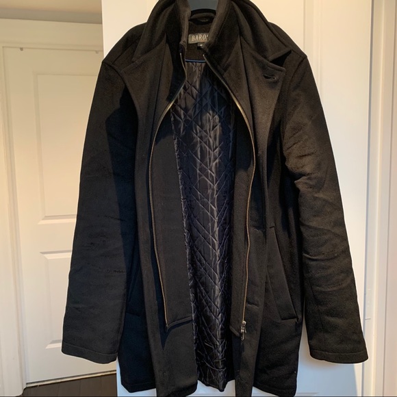 Men’s Black Coat - Picture 1 of 7